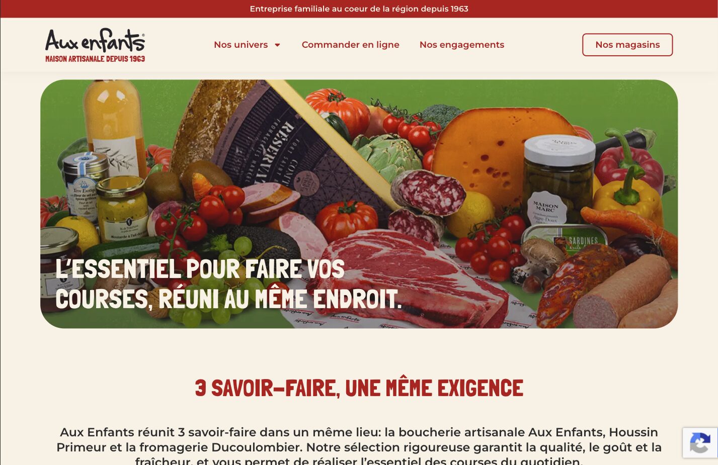 Site auxenfants.fr